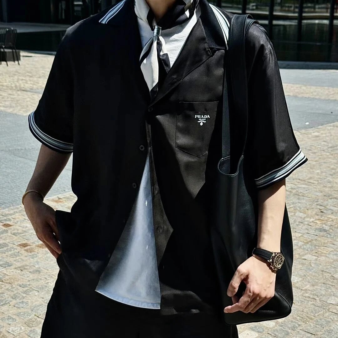 RD-C051 · 120-Count Acetate-Spun Short-Sleeve Shirt showcase view 2
