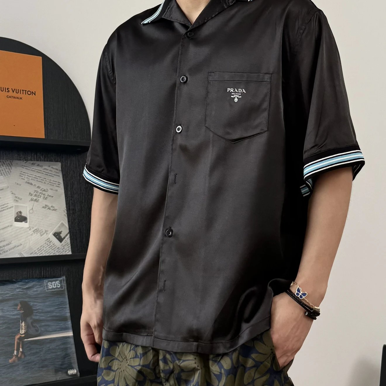 RD-C051 · 120-Count Acetate-Spun Short-Sleeve Shirt showcase view 5