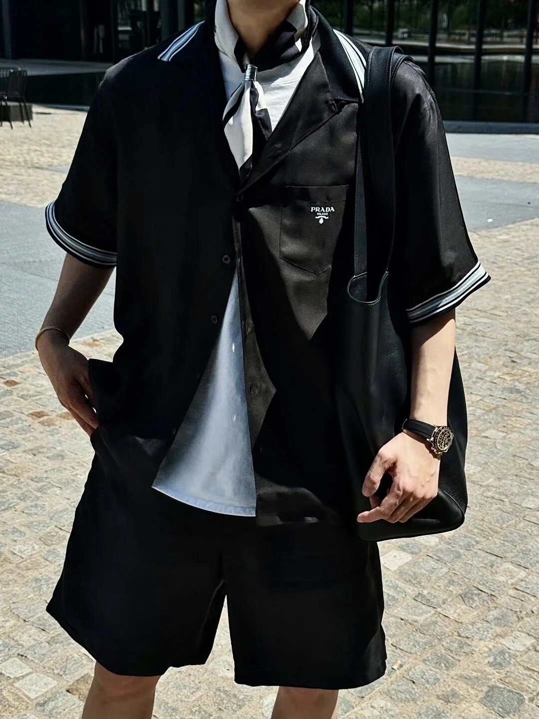 RD-C051 · 120-Count Acetate-Spun Short-Sleeve Shirt showcase view 9