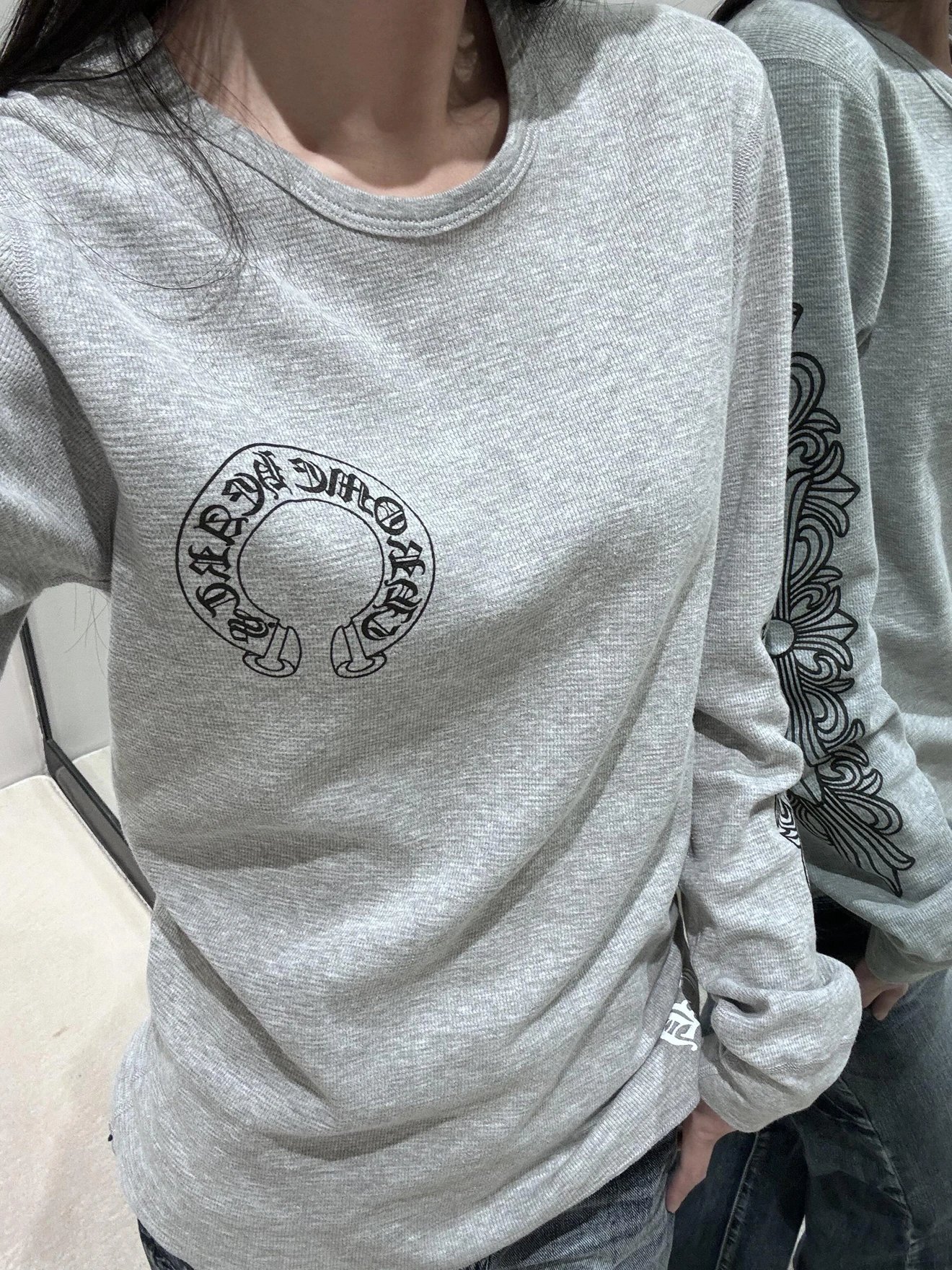 RD-C004 · Ornamental Waffle Long Sleeve showcase view 3
