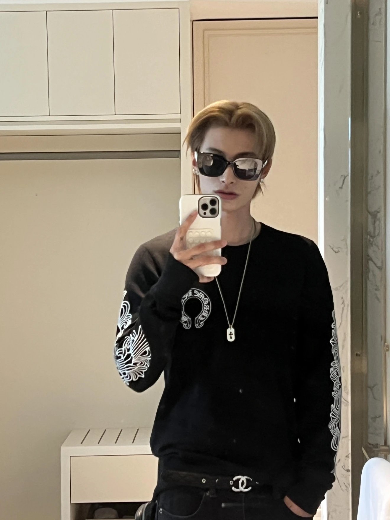 RD-C004 · Ornamental Waffle Long Sleeve showcase view 6