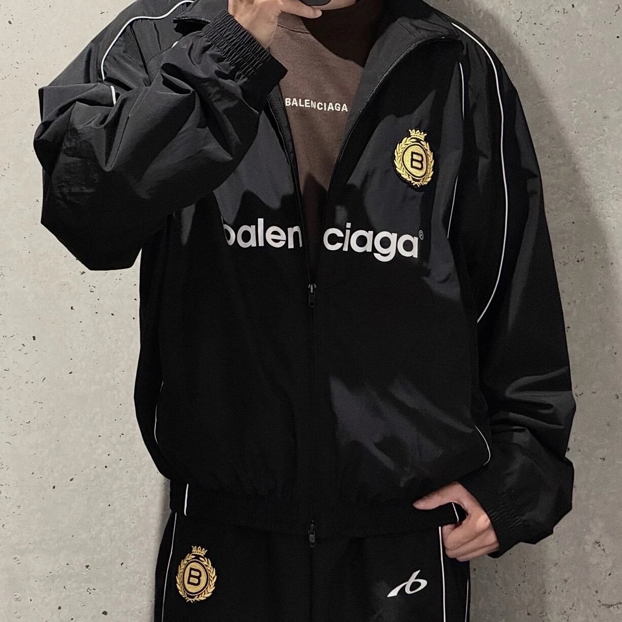 RD-C003 · Reflective Football Track Jacket showcase view 2
