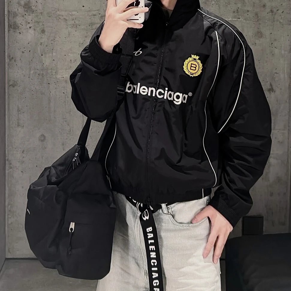 RD-C003 · Reflective Football Track Jacket showcase view 4