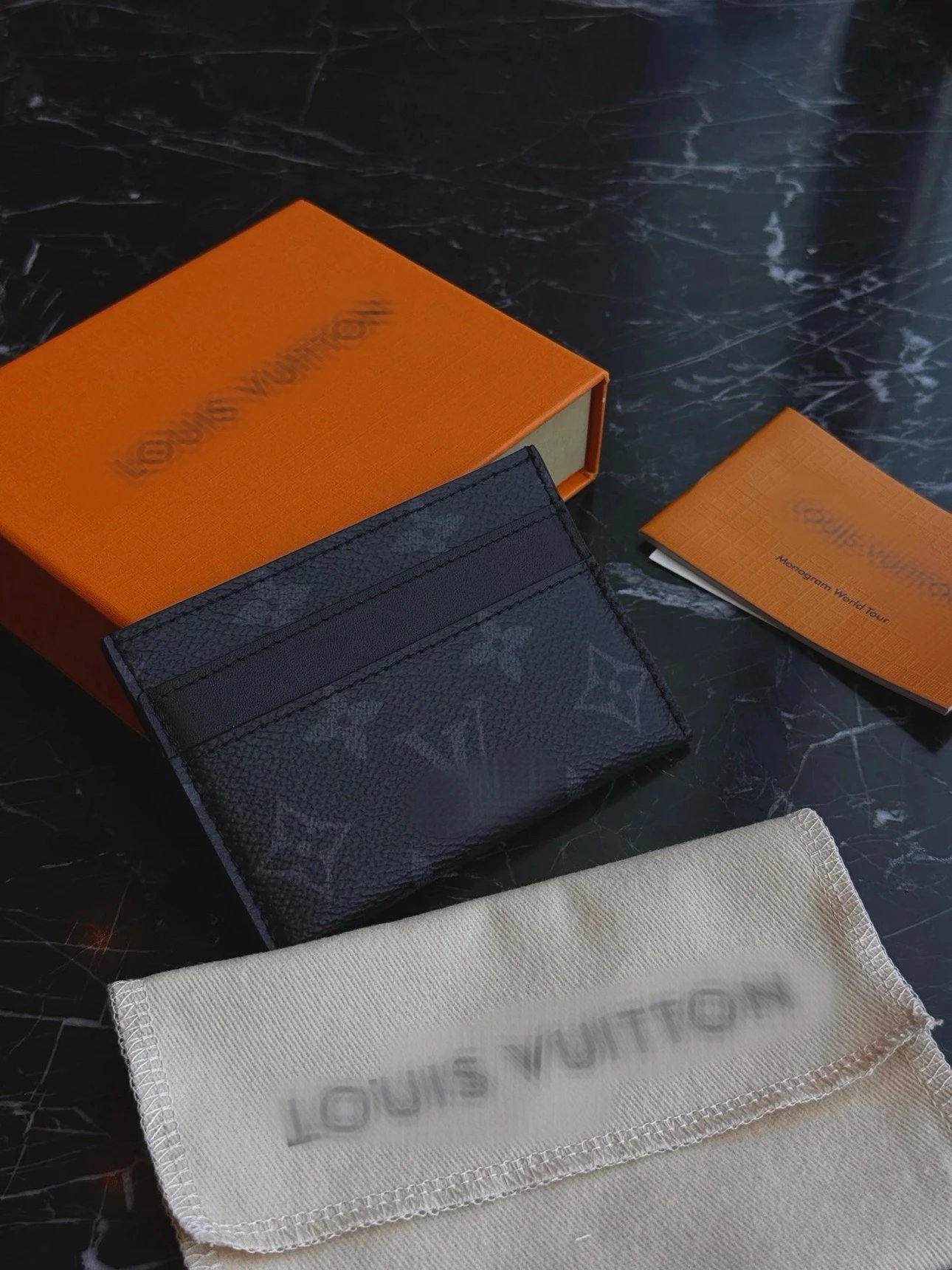 RD-B018 · Monogram Card Holder showcase view 1