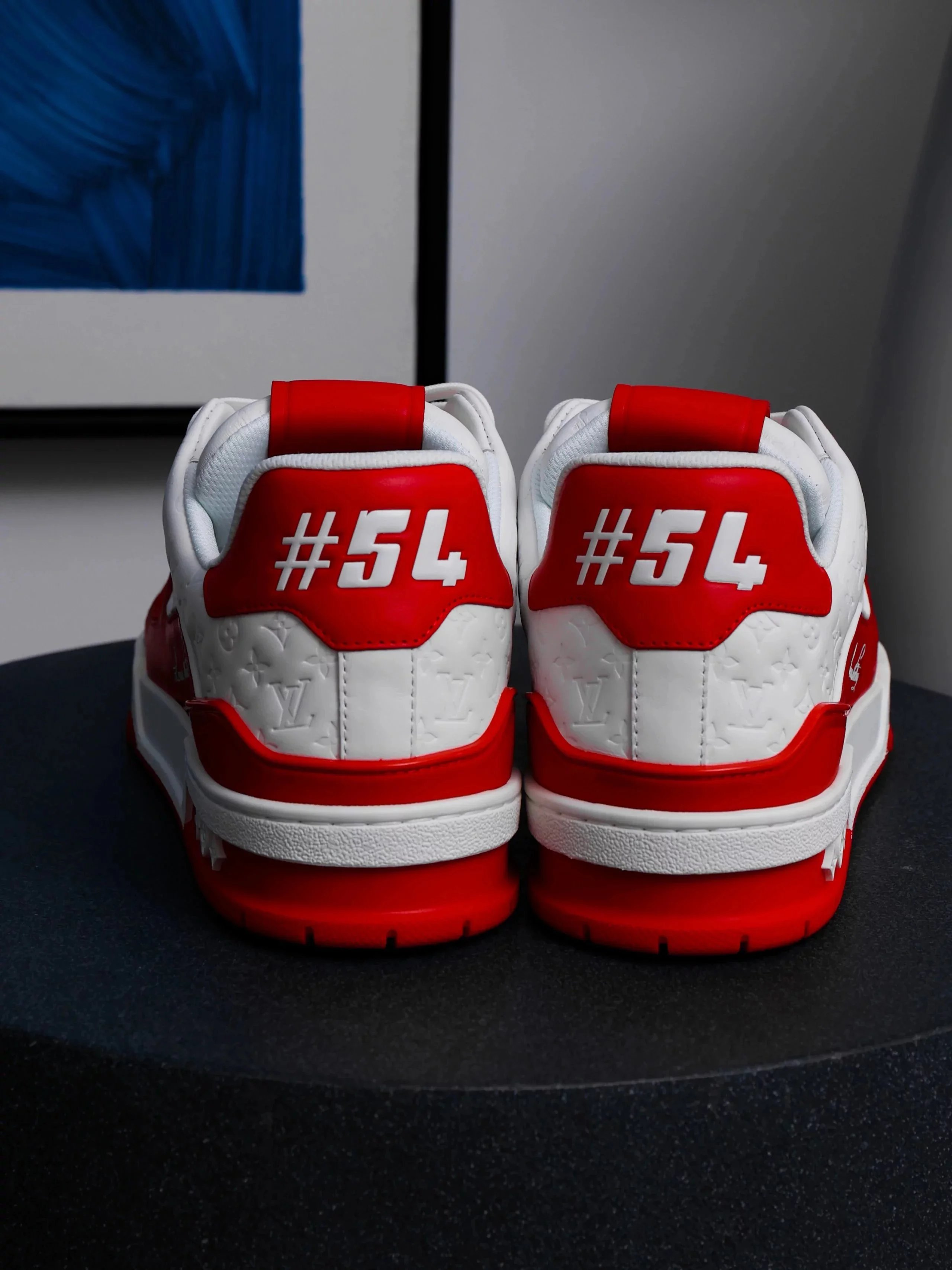RD-S015 · Colour-Block and Check Low-Top Trainer showcase view 17