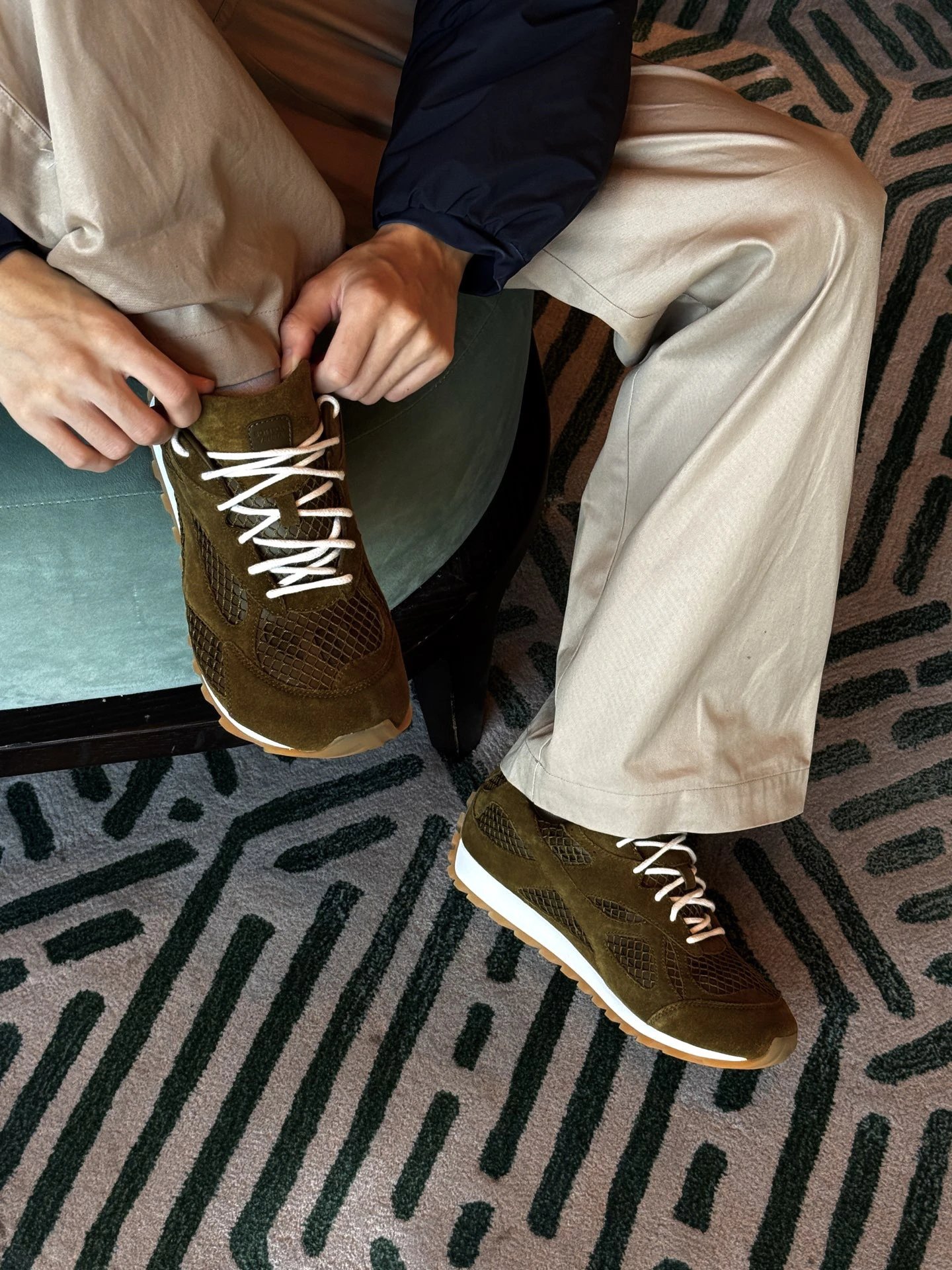 RD-S019 · Orbit Suede and Mesh Runner showcase view 11