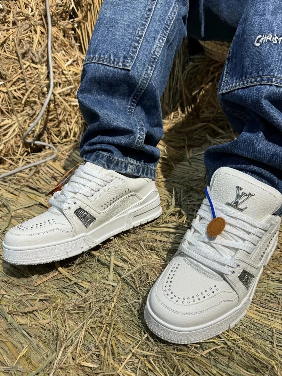 RD-S020 · Studded Monochrome Trainer showcase view 4