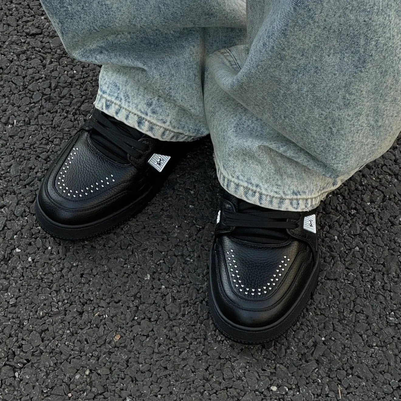 RD-S020 · Studded Monochrome Trainer showcase view 2