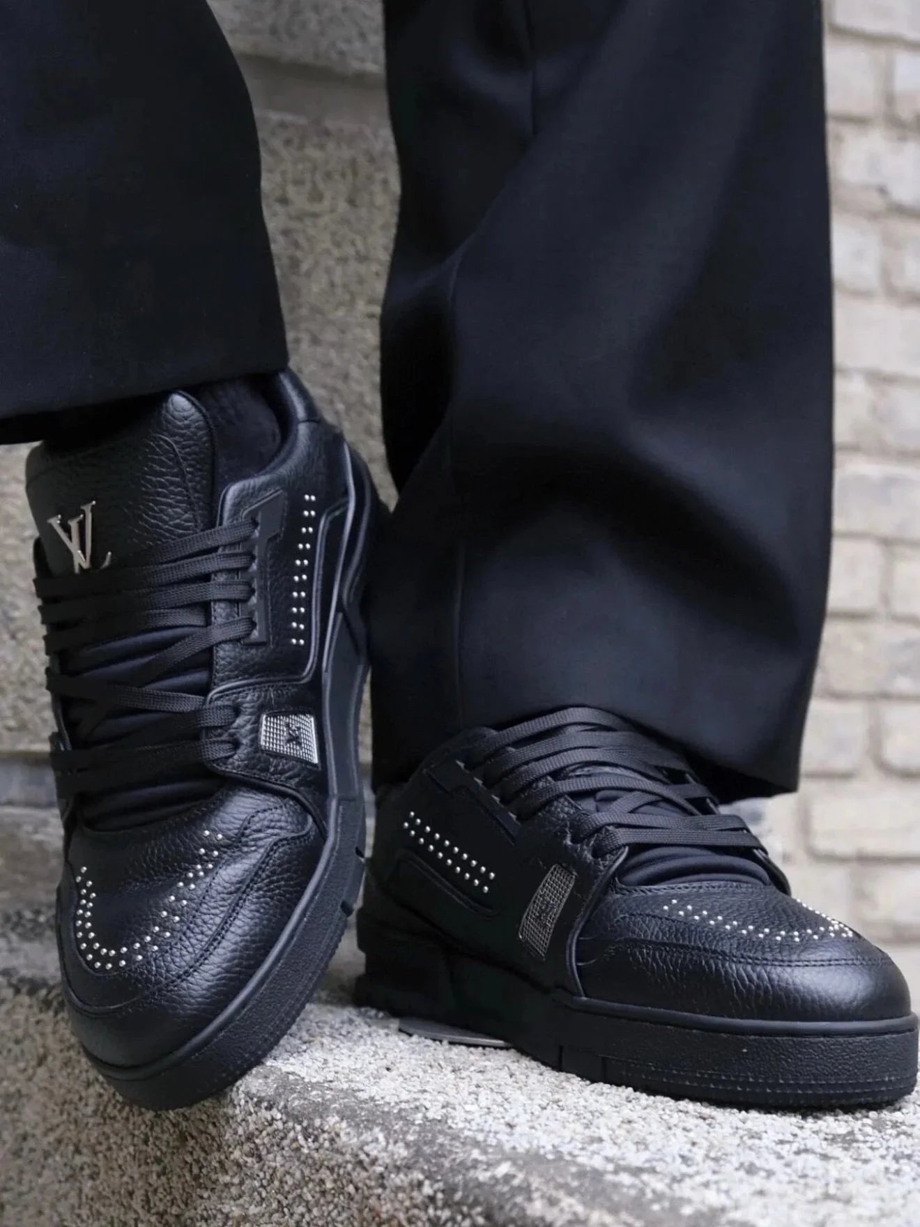 RD-S020 · Studded Monochrome Trainer showcase view 5