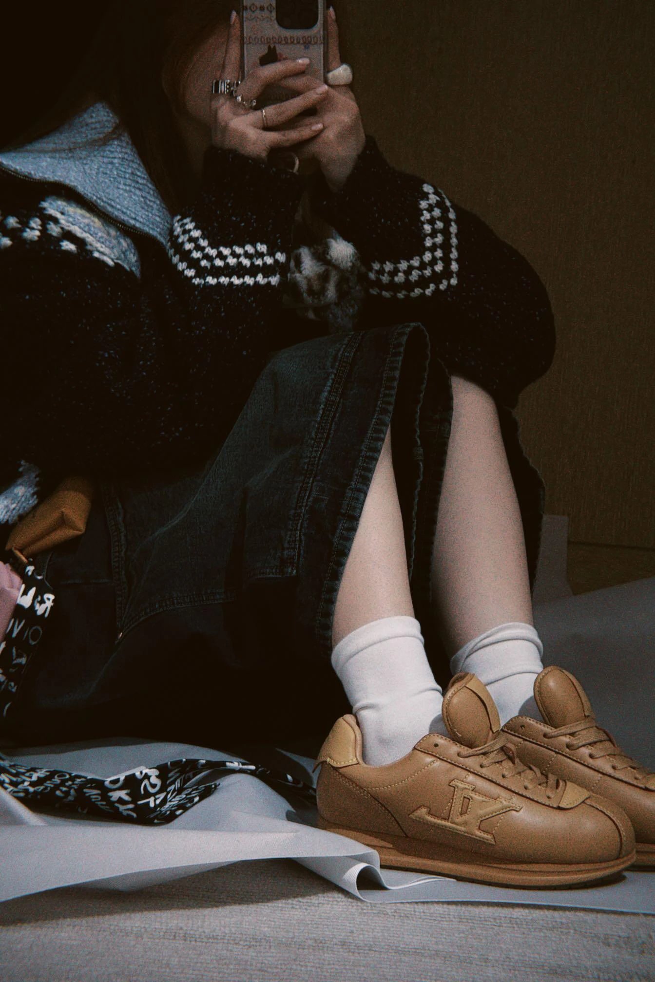 RD-S032 · Buttersoft Lambskin Low-Top showcase view 8