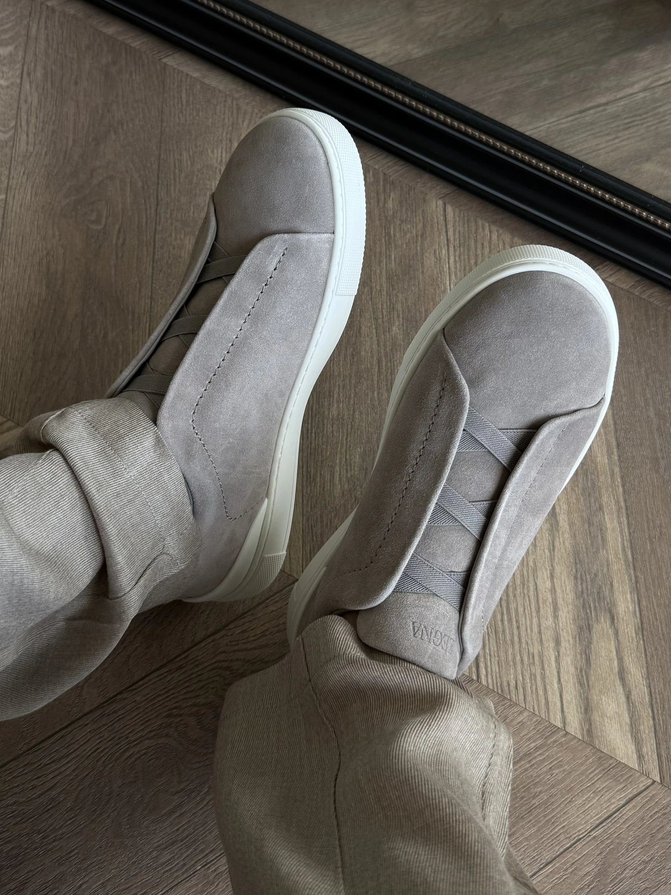 RD-S003 · Triple Stitch Slip-On Sneakers showcase view 6